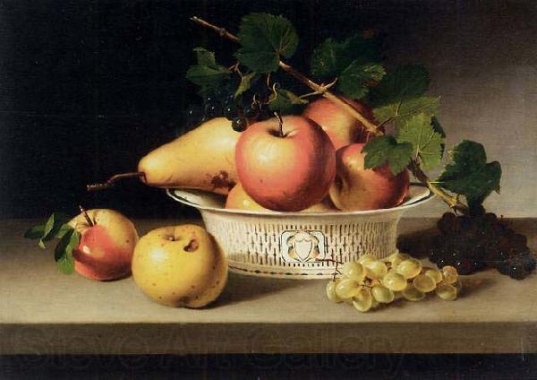 James Peale Fruits of Autumn Norge oil painting art